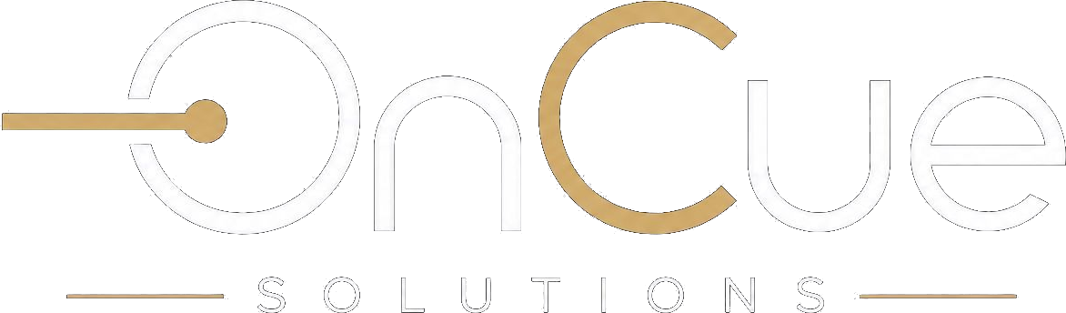 On Cue Solutions logo